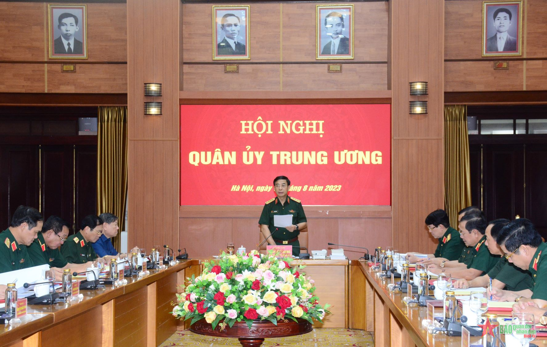Quân ủy Trung ương tiến hành các bước giới thiệu cán bộ quy hoạch Ban Chấp hành Trung ương Đảng, khóa XIV
