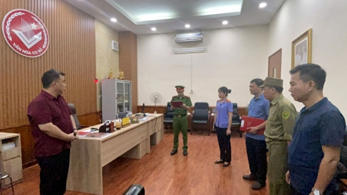 Giám đốc Trung tâm Văn hóa - Điện ảnh tỉnh Hòa Bình bị bắt giam