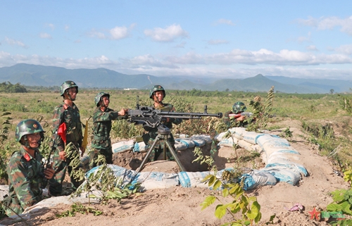 Quân khu 5: Tổ chức thực binh bắn đạn thật trong diễn tập khu vực phòng thủ tỉnh Bình Định