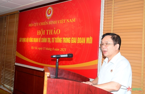 Xây dựng Hội Cựu chiến binh Việt Nam vững mạnh về chính trị, tư tưởng trong giai đoạn mới