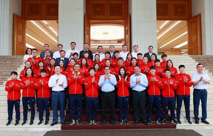 Thủ tướng Phạm Minh Chính: Bóng đá Việt Nam, trong đó có bóng đá nữ còn nhiều tiềm năng để phát triển