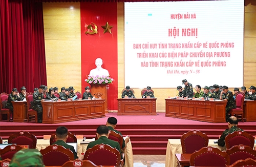 Huyện Hải Hà (Quảng Ninh) khai mạc diễn tập khu vực phòng thủ năm 2023
