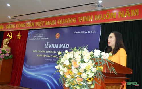 Khai mạc khóa tập huấn giảng dạy tiếng Việt cho giáo viên người Việt Nam ở nước ngoài năm 2023