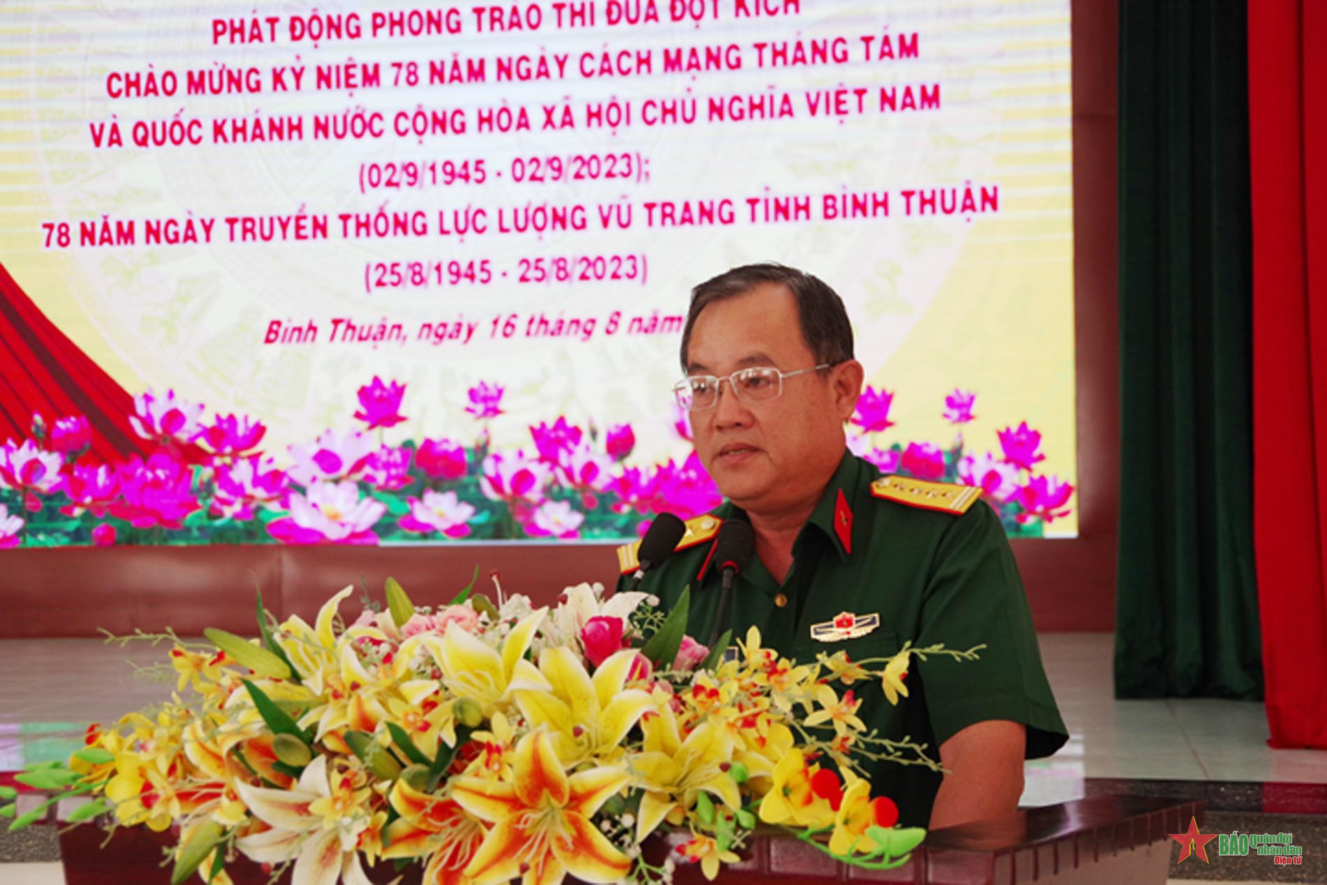 Phát động thi đua đột kích chào mừng 78 năm Ngày Quốc khánh 2-9