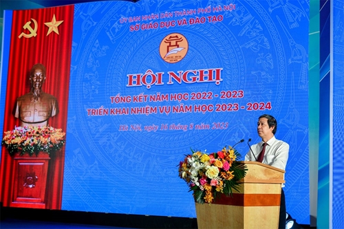 Năm học 2023-2024, Hà Nội triển khai 10 nội dung giáo dục và đào tạo