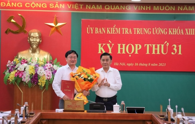 Ủy ban Kiểm tra Trung ương có tân Phó chủ nhiệm