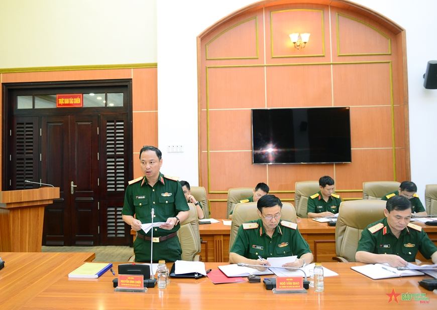 Thượng tướng Phạm Hoài Nam: Triển khai kế hoạch thực hiện đề tài về công nghiệp quốc phòng công nghệ cao phải khoa học, khả thi
