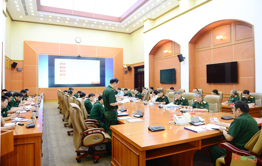 Thượng tướng Phạm Hoài Nam: Triển khai kế hoạch thực hiện đề tài về công nghiệp quốc phòng công nghệ cao phải khoa học, khả thi