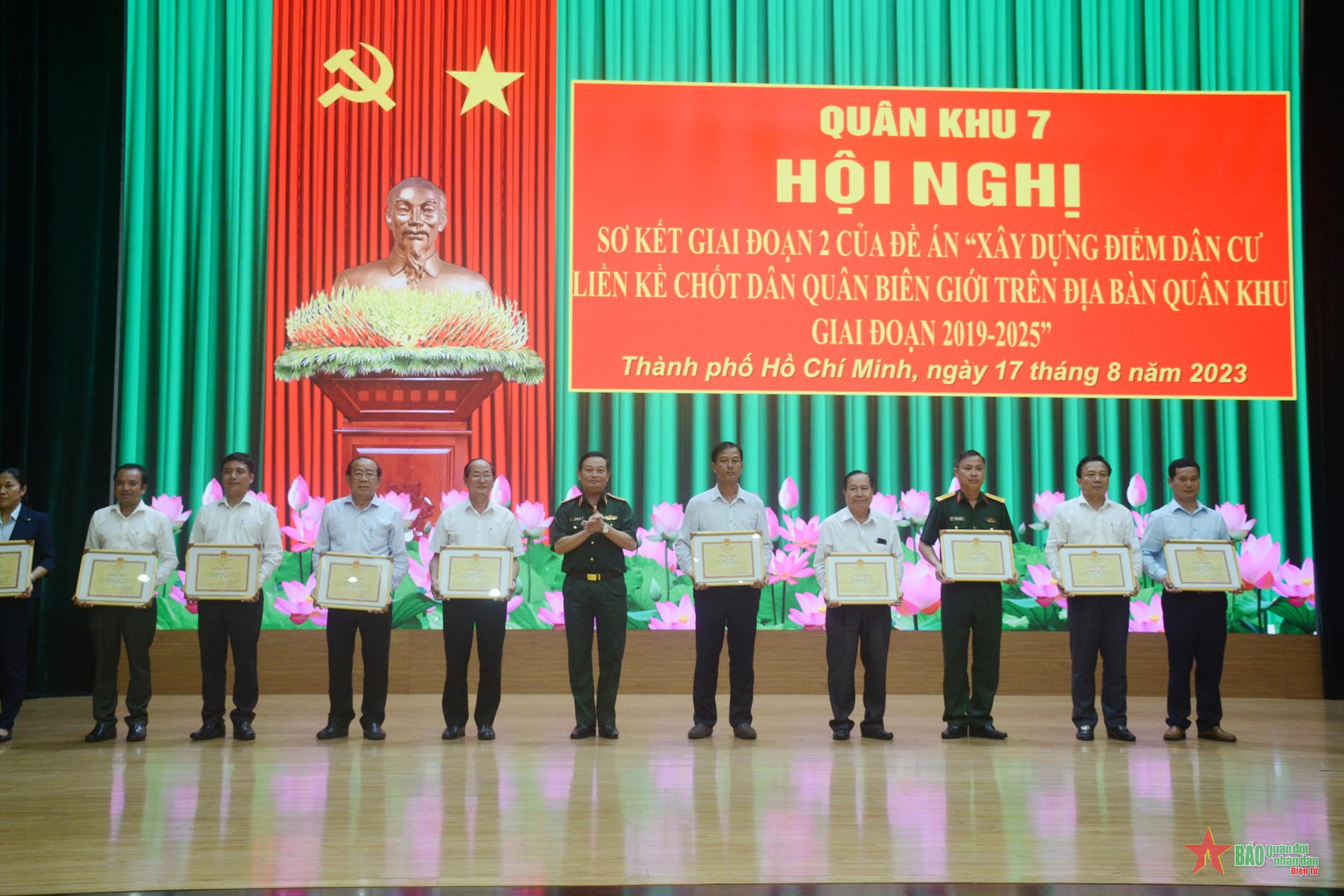 Quân khu 7 xây dựng được 43 điểm dân cư trên tuyến biên giới