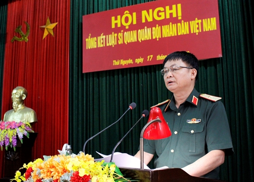 Cục Kỹ thuật (Quân khu 1) tổng kết thực hiện Luật Sĩ quan Quân đội nhân dân Việt Nam