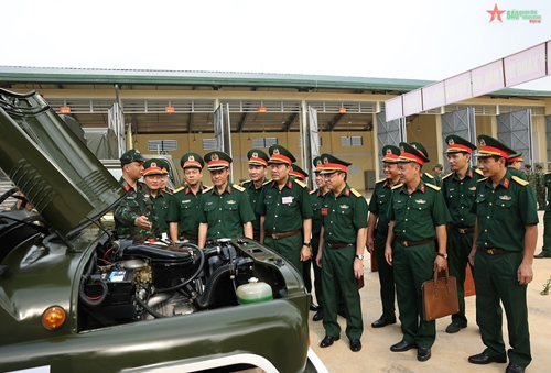 Bộ Tổng Tham mưu Quân đội nhân dân Việt Nam triển khai nội dung thi “Xe tốt” 
