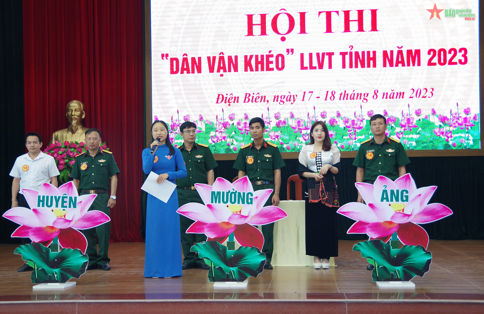 Bộ CHQS tỉnh Điện Biên tổ chức Hội thi “Dân vận khéo” năm 2023

