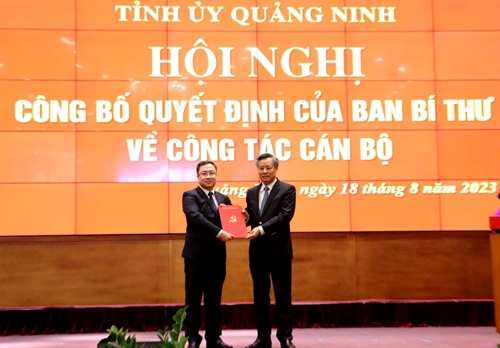 Quảng Ninh: Ông Đặng Xuân Phương giữ chức Phó bí thư Tỉnh ủy