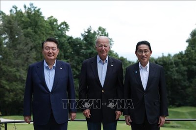 日米韓三国首脳会談