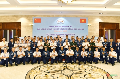Khai mạc Giao lưu sĩ quan trẻ Cảnh sát biển Việt Nam - Cảnh sát biển Trung Quốc lần thứ 3
