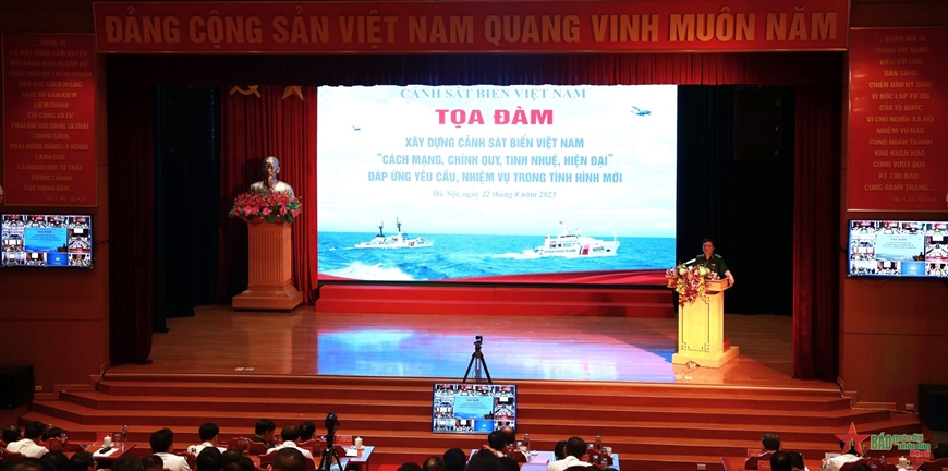 Cảnh sát biển Việt Nam đáp ứng yêu cầu, nhiệm vụ trong tình hình mới