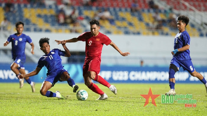 Thắng tối thiểu Philippines, U23 Việt Nam vào bán kết U23 Đông Nam Á