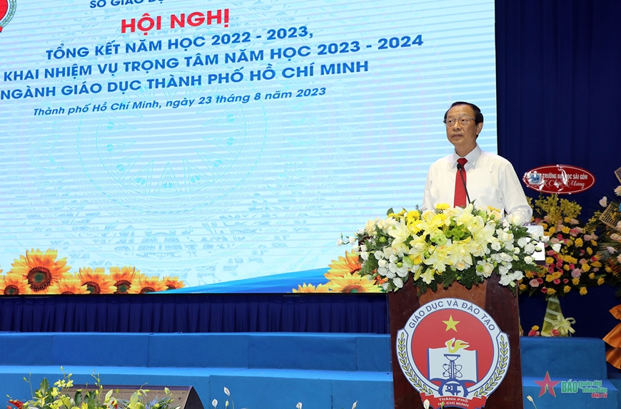 TP Hồ Chí Minh xác định 14 nhiệm vụ trọng tâm năm học 2023-2024