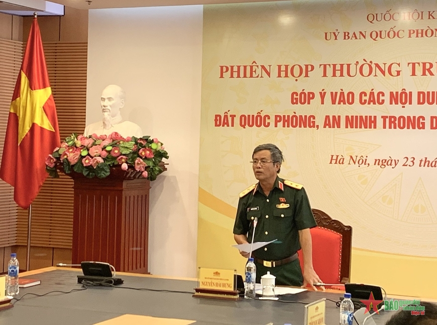 Góp ý các nội dung đất quốc phòng, an ninh trong Dự thảo Luật Đất đai (sửa đổi)