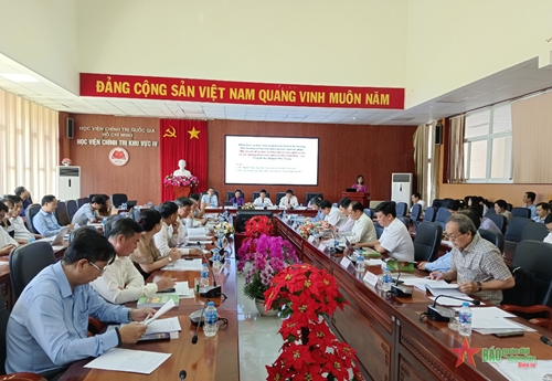 Hội thảo “Vận dụng các quan điểm chỉ đạo của Tổng Bí thư Nguyễn Phú Trọng vào nghiên cứu, giảng dạy lý luận chính trị”