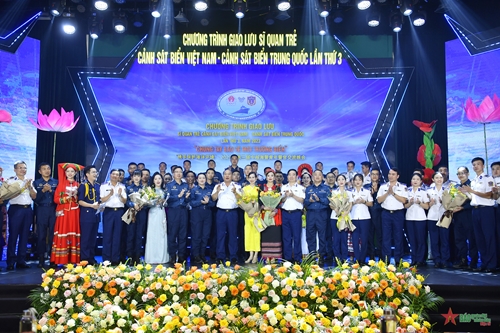Giao lưu sĩ quan trẻ Cảnh sát biển Việt Nam-Cảnh sát biển Trung Quốc lần thứ 3: Đêm Gala “Chung tay bảo vệ môi trường biển”