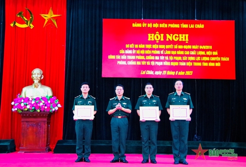 Bộ đội Biên phòng tỉnh Lai Châu ngăn chặn hiệu quả hoạt động của tội phạm ma túy trên địa bàn