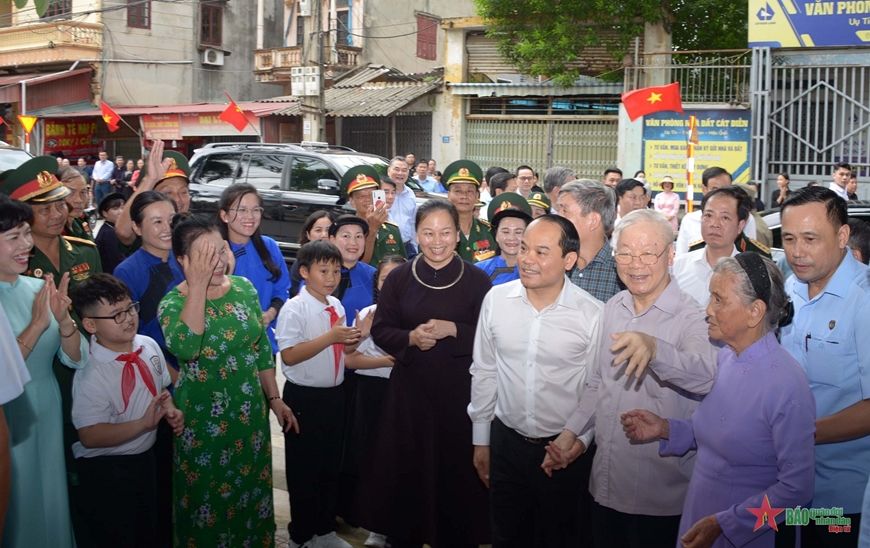 Hoạt động của Tổng Bí thư Nguyễn Phú Trọng tại tỉnh Lạng Sơn