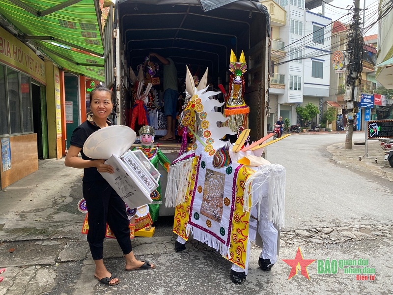 Cận kề ngày Vu lan, “thủ phủ” vàng mã vẫn đìu hiu