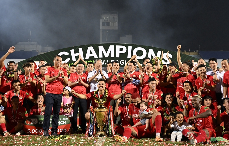 Công an Hà Nội vô địch V-League 2023