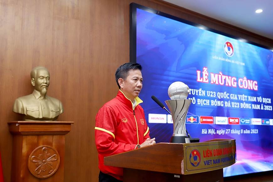 U23 Việt Nam rạng rỡ trong lễ mừng công vô địch U23 Đông Nam Á 2023