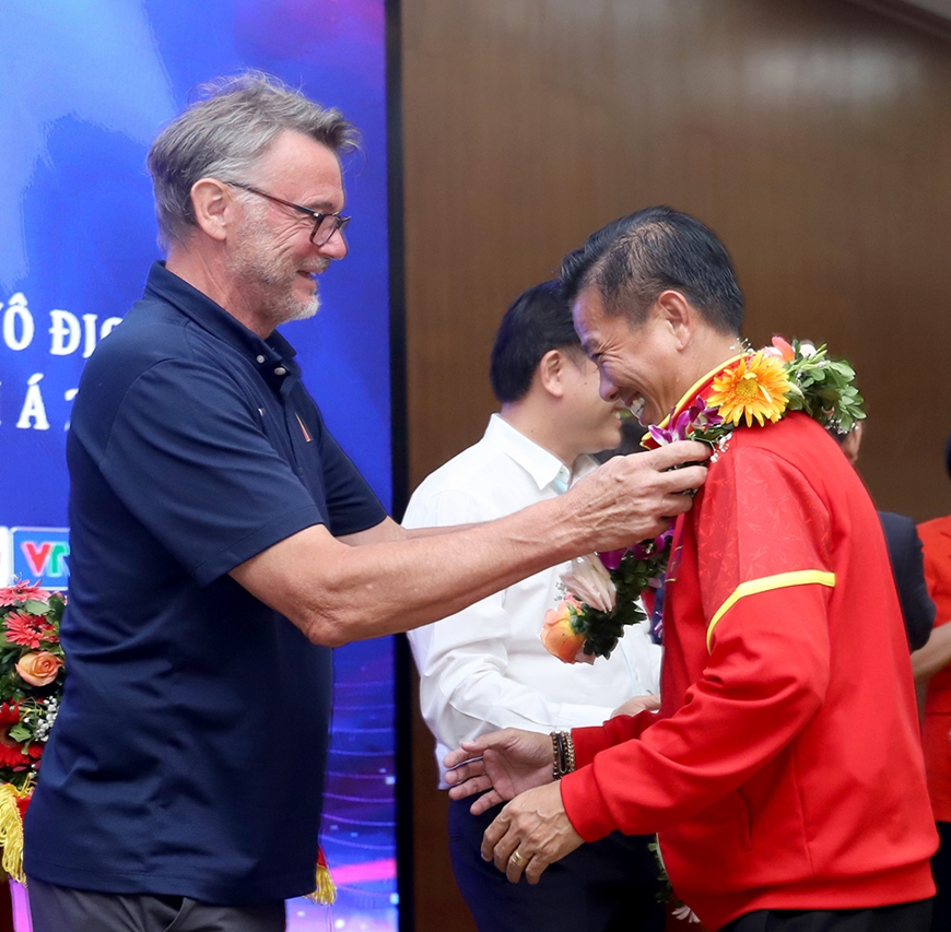 U23 Việt Nam rạng rỡ trong lễ mừng công vô địch U23 Đông Nam Á 2023