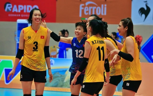 Đội tuyển nữ Việt Nam 1 vô địch VTV Cup Ferroli 2023