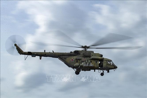 Rơi trực thăng Mi-8 tại Nga