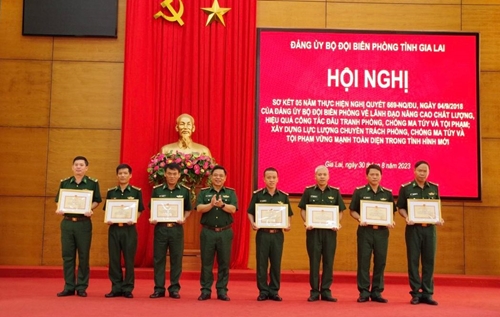 Bộ đội Biên phòng tỉnh Gia Lai sơ kết 5 năm thực hiện Nghị quyết 669
