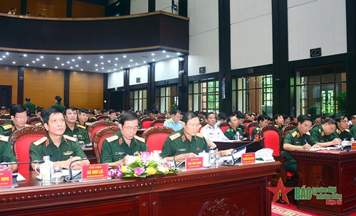 Thượng tướng Nguyễn Tân Cương chủ trì Hội nghị tổng kết năm học 2022-2023 và triển khai nhiệm vụ năm học 2023-2024