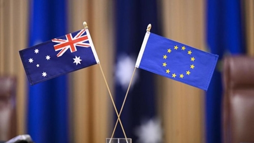Australia và EU nối lại đàm phán về thỏa thuận thương mại tự do