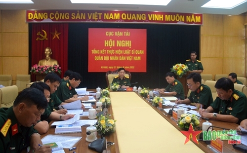 Cục Vận tải tổng kết thực hiện Luật Sĩ quan Quân đội nhân dân Việt Nam