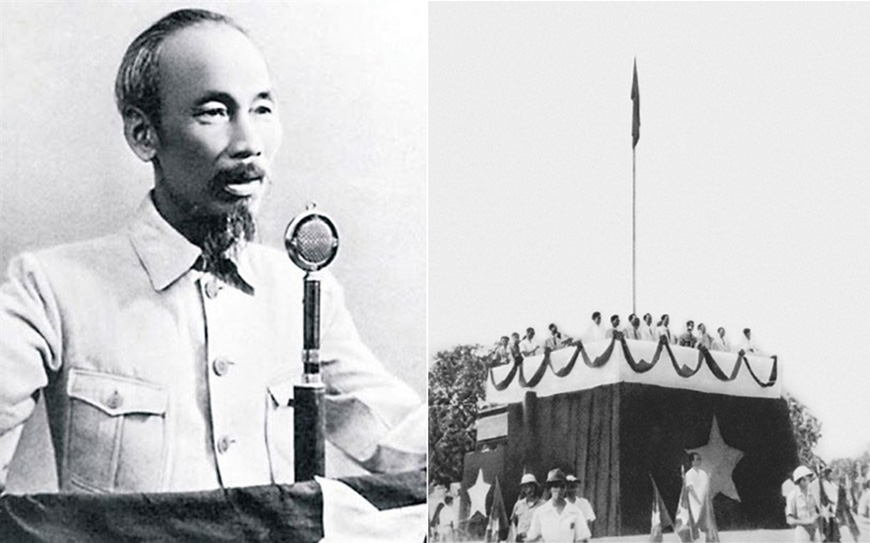 Mâm cơm ngày giỗ Bác