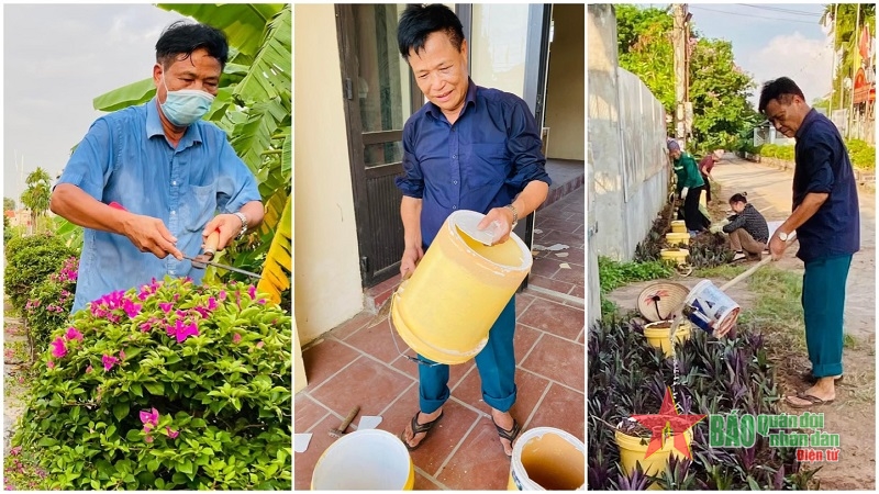 Người cựu chiến binh - Bí thư chi bộ Trần Quang Huy hết lòng vì cộng đồng