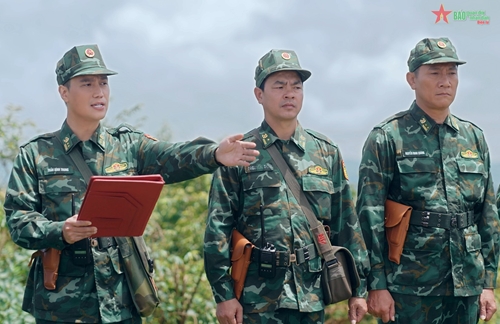 “Cuộc chiến không giới tuyến” - bộ phim truyền hình khắc họa hình ảnh bộ đội thời bình