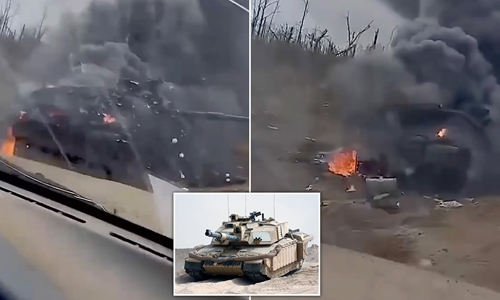 Quân sự thế giới hôm nay (6-9): Hình ảnh xe tăng Challenger 2 đầu tiên bị bắn hạ tại Ukraine