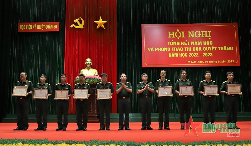 Học viện Kỹ thuật Quân sự tổng kết năm học 2022-2023