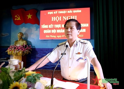Cục Kỹ thuật Hải quân tổng kết thực hiện Luật Sĩ quan Quân đội nhân dân Việt Nam