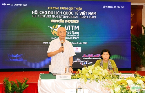 Hội chợ Du lịch quốc tế Việt Nam - VITM Cần Thơ 2023 sẽ diễn ra tháng 12-2023