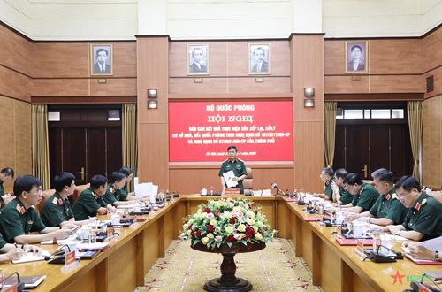 Đại tướng Phan Văn Giang: Quyết liệt triển khai sắp xếp lại, xử lý cơ sở nhà, đất quốc phòng