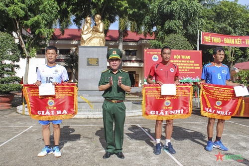 BĐBP tỉnh Đắk Lắk: Bế mạc Hội thao bóng chuyền vòng loại bảng A khu vực II năm 2023