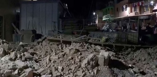 Điện chia buồn về trận động đất gây nhiều thương vong ở Morocco