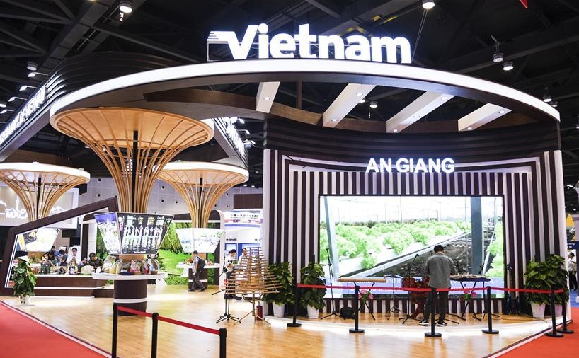 Sơn La đại diện cho Việt Nam tham gia trưng bày tại khu "Thành phố Đẹp" của CAEXPO 2023