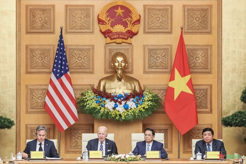 Thủ tướng Phạm Minh Chính và Tổng thống Joe Biden dự Hội nghị cấp cao Việt Nam - Hoa Kỳ về đầu tư và đổi mới sáng tạo