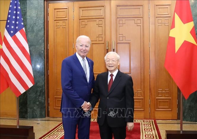 Tuyên bố chung của các nhà lãnh đạo: Nâng cấp quan hệ Việt Nam-Hoa Kỳ lên đối tác chiến lược toàn diện